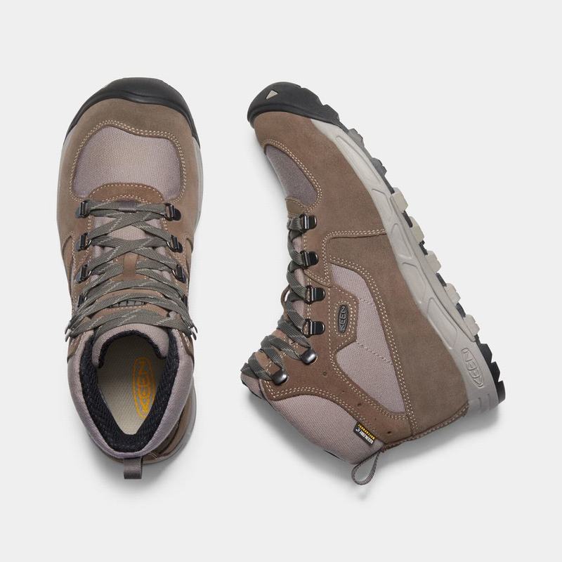 Keen Westward Waterproof Mid - Kadın Trekking Bot - Kahverengi/Lavanta - Türkiye (459802XPQ)